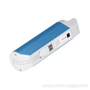 Multifunction power bank for all phones, 3,200mA battery capacity, small size, newest design